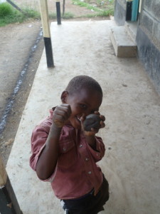 Kid in Kenya